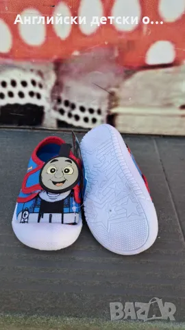 Английски детски кецки с Train Thomas, снимка 9 - Детски гуменки - 49373274
