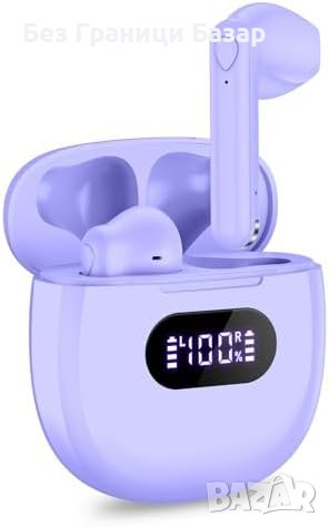 Нови Безжични Слушалки с LED Дисплей, Супербас, Bluetooth 5.3, 48ч Батерия