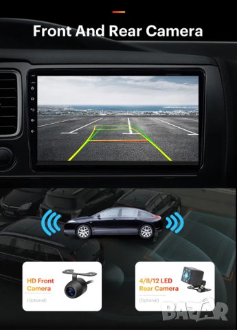 Мултимедия за Toyota Camry, 2 DIN, MP3 плеър с Екран 10”  с Android, Навигация, Двоен дин, дисплей, снимка 7 - Аксесоари и консумативи - 40620909