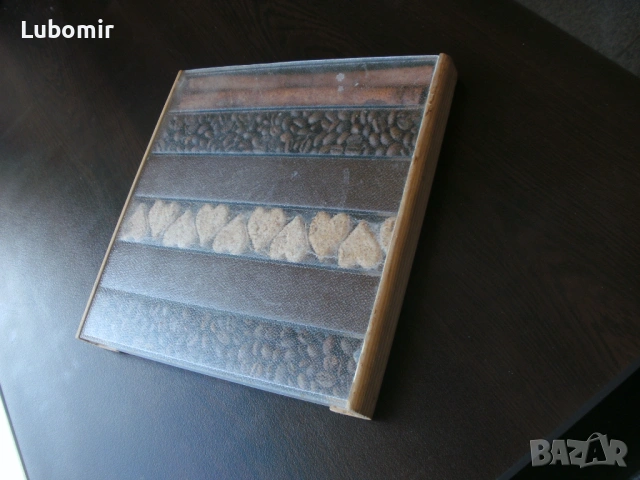 Поднос за кафе и топли напитки - модерен арт дизайн !, снимка 4 - Декорация за дома - 53759403