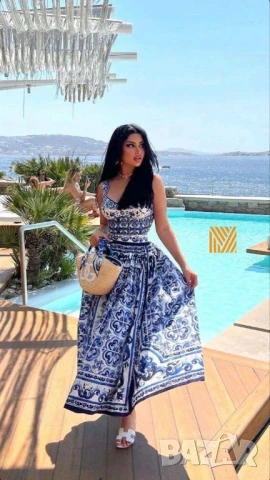 летни дълги  рокли , снимка 8 - Рокли - 50997346