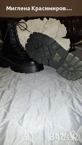 Боти/кубинки, снимка 4 - Дамски боти - 53260419