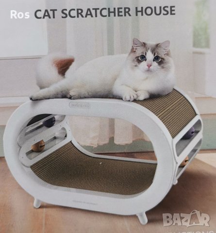 Котешка драскалка, къща, играчка, снимка 1