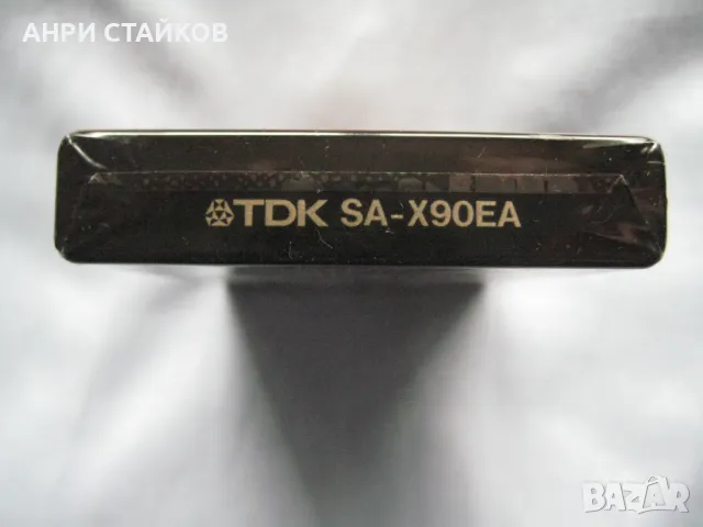 TDK SA-X90EA тип II празна аудио касета с висока позиция - нова запечатана, снимка 4 - Аудио касети - 48496560