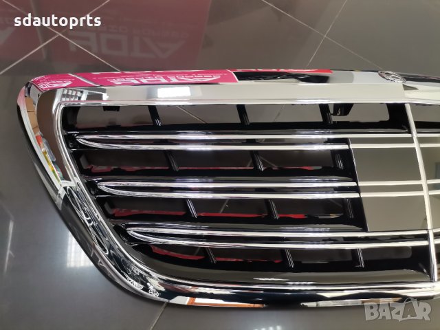 Нова Централна Решетка Mercedes S Facelift W222 Lift AMG 63 65 S63, снимка 3 - Части - 35739780
