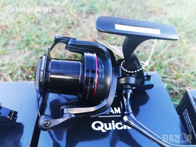  Немска макара за шаран и сом DAM QUICK 2 SLS 8000 FD / 3 бр - 420 лв, снимка 4 - Макари - 34443703