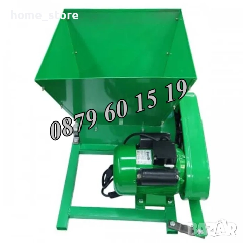 Електрическа гроздомелачка 750W, 240-440 кг/час, 30 литра, снимка 4 - Други - 51803358