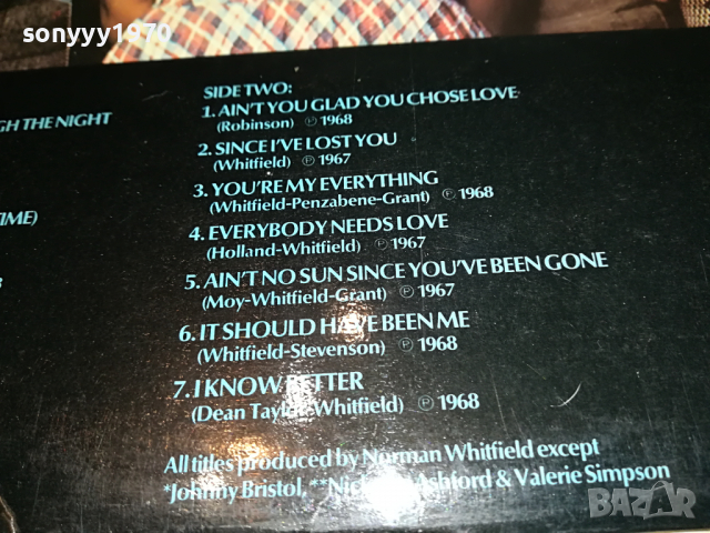 поръчана-GLADYS KNIGHT & THE PIPS-MADE IN GREAT BRITAIN 3103222029, снимка 9 - Грамофонни плочи - 36300170
