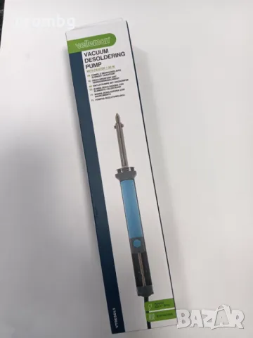 разпояваща помпа за тенол, калай, припой, Velleman-Germany, 30 W, снимка 2 - Други инструменти - 30621511