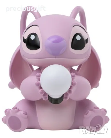 Детска нощна лампа Stitch - Angel, снимка 2 - Детски нощни лампи - 56058937
