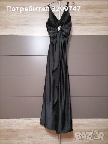 Елегантна черна рокля , снимка 2 - Рокли - 35662815