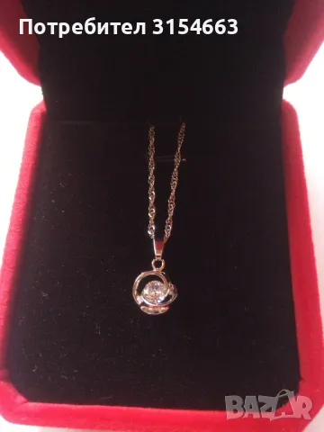 Колие с кристал , снимка 5 - Колиета, медальони, синджири - 50072914
