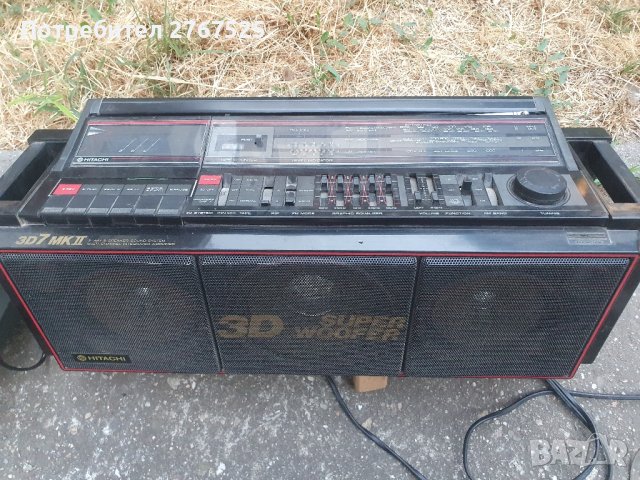 Стари ретро касетофони радиа Hitachi Sharp Panasonic, снимка 14 - Радиокасетофони, транзистори - 41887943