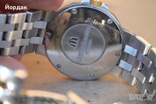 Швейцарски мъжки часовник ''Maurice Lacroix'', снимка 13 - Мъжки - 47902895
