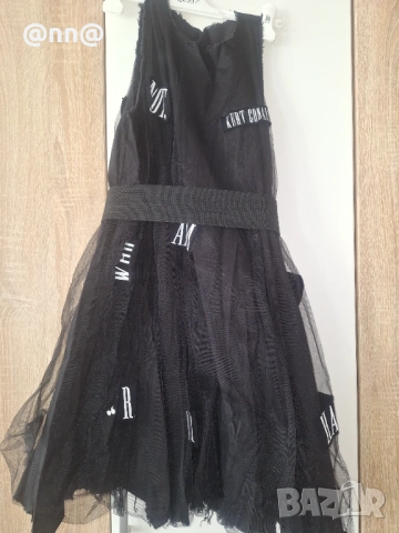 Кокетна рокля с тюл, снимка 4 - Рокли - 53871300