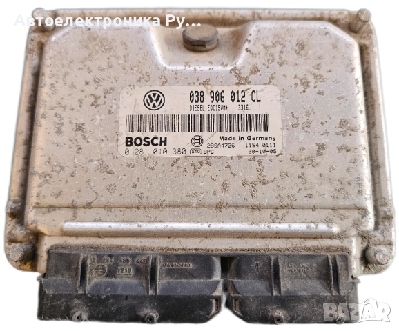 компютър SKODA OCTAVIA 1.9 TDI 038906012CL, 038 906 012 CL, BOSCH, 0281010380