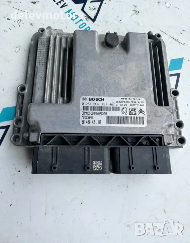 md1cs003, 0281037101, 9826975080 компютър ECU от Citroen C4 3B 1.5 Blue HDI