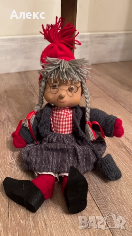 Парцалена, ръчно изработена кукла, Норвегия., снимка 3 - Колекции - 52436264