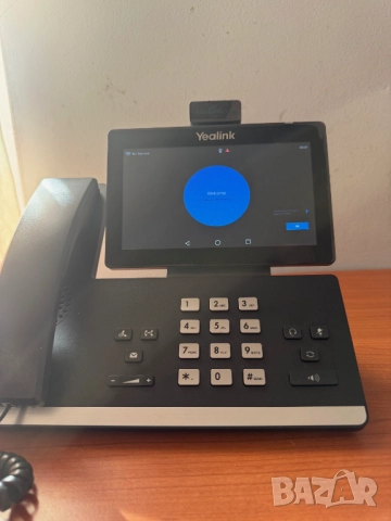 YEALINK SIP-T58V (SIP-T58A с HD камера CAM50) IP Телефон VoIP PoE - SIP / Teams с USB захранване, снимка 9 - Други - 52448276