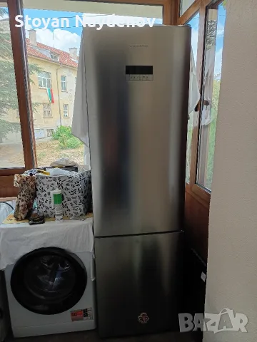 Хладилник с фризер grundig GKN 26840 XN, снимка 2 - Фризери - 55977727