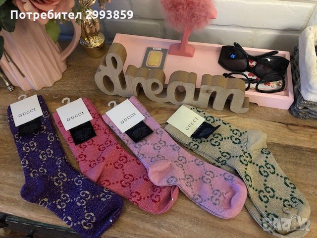 Чорапи Гучи *Gucci 3/4 + 7/8, снимка 4 - Други - 31964706