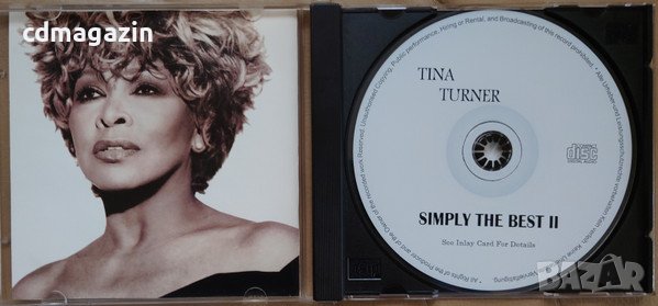 Компакт дискове CD Tina Turner - Simply The Best Part 1 и Part 2, снимка 5 - CD дискове - 40525411