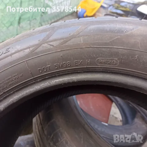 4 броя гуми HANKOOK 235/55/19   101H , dot - 3520, снимка 4 - Гуми и джанти - 56253568