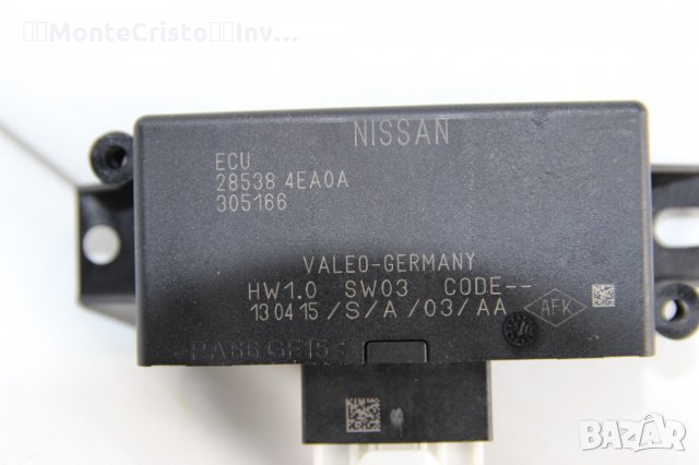 Модул парктроник Nissan Qashqai J11 (2014-2017г.) 28538 4EA0A / 285384EA0A / 305166, снимка 2 - Части - 35772378