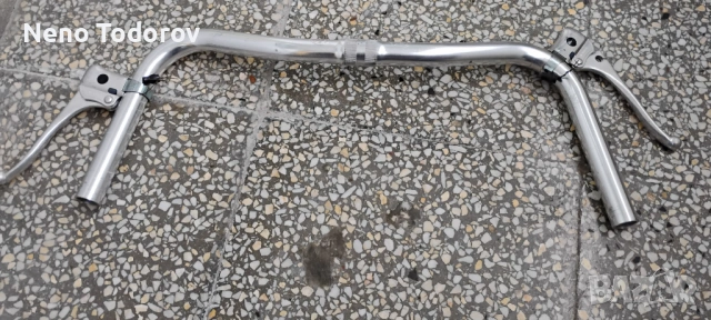 Ретро динамо, ретро кормило и алум. багажник, снимка 5 - Части за велосипеди - 53293910