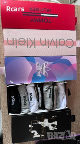 Маркови чорапи в кутия, снимка 3 - Мъжки чорапи - 51171823