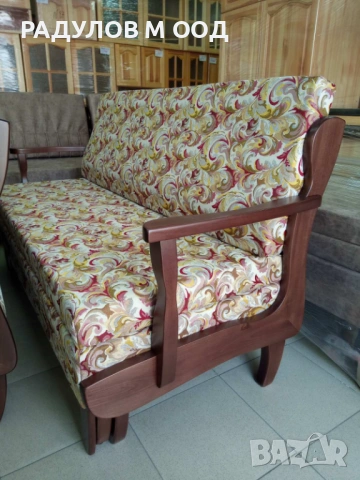 Диван масив тройка "Иван" 164 см , снимка 4 - Дивани и мека мебел - 51373747