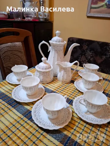 сервиз костен порцелан , снимка 2 - Сервизи - 48092653