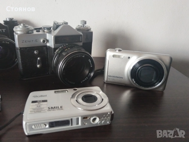 Разменям дигитални фотоапарати за Руски ZENIT, с обективи. , снимка 3 - Фотоапарати - 53614718