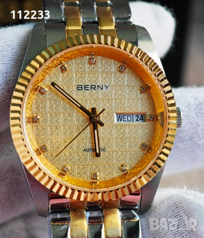 BERNY-Men Automatic Dress Watch - MIYOTA 8205 AUTOMATIC, снимка 2 - Мъжки - 53582115