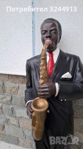 Статуедка афроамерикански джаз музиканти, снимка 9 - Други стоки за дома - 52514501
