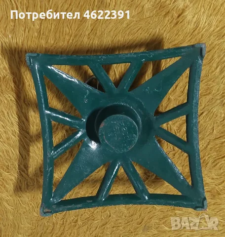 СТОЙКА ЧУГУН ЗА ЕЛХА СТОЛ МАСИЧКА ИЛИ ДРУГО, снимка 3 - Градински мебели, декорация  - 56218867