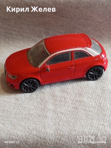 Метална количка Audi A1 Made in China за КОЛЕКЦИЯ ДЕКОРАЦИЯ 31149