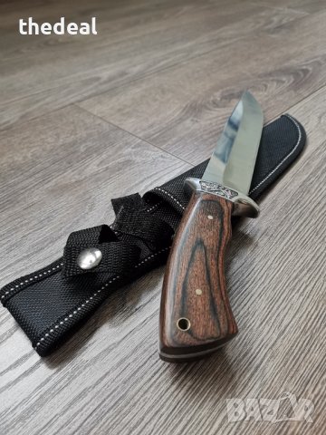 Ловен нож с орнаменти/Русия , снимка 9 - Ножове - 41460892
