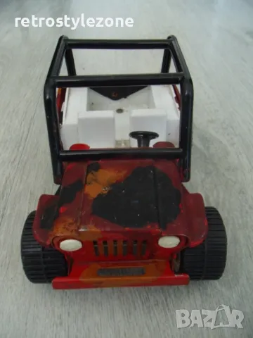 № 7863 стара метална / ламаринена играчка - Jeep, снимка 3 - Други ценни предмети - 48926947