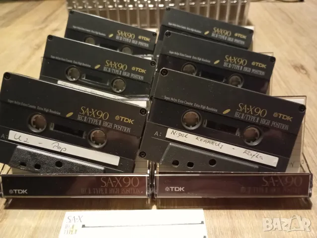 TDK SA X90 SAX хромни аудио касети