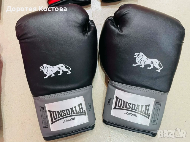 LONSDALE боксови ръкавици от Англия, 4 чифта , снимка 6 - Бокс - 52839652
