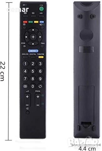 Резервно дистанционно управление за телевизор Sony RM-ED009 за телевизор Sony Bravia, снимка 3 - Дистанционни - 51264331