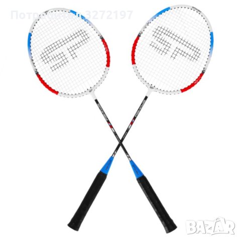 Ракети за бадмингтон/федербал комплект Spokey Fit One II - 2 бр.+калъф, снимка 1