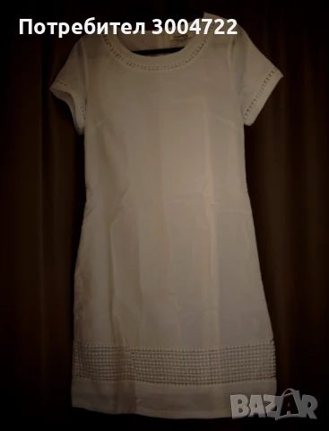 Бяла рокля, снимка 2 - Рокли - 50960722