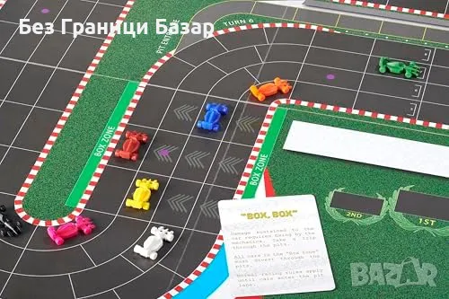 Нова настолна Стратегическа състезателна игра Racing Line – Формула 1, снимка 6 - Настолни игри - 49534063