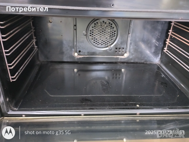 Професионална комбинирана готварска печка, снимка 4 - Печки, фурни - 52453117
