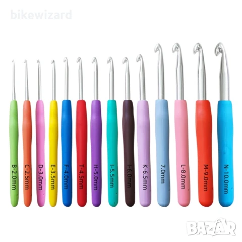 Комплект куки за плетене на една кука 14 броя НОВИ