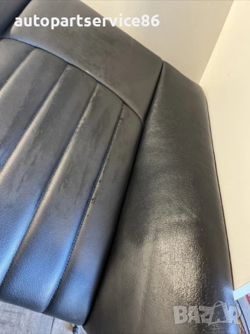 Задна седалка пейка от черна кожа RHD за Mercedes CLS W219 (2009) A2199200116, снимка 3 - Части - 53859125