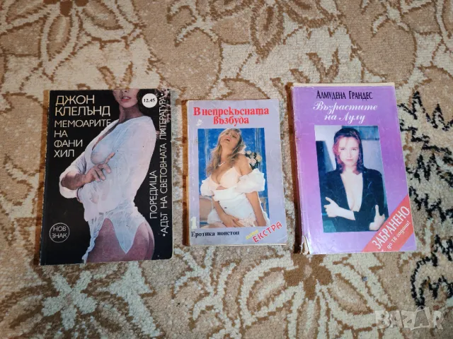 Еротични романи / любовни книги / сексуално образование / порно, снимка 4 - Художествена литература - 48213346