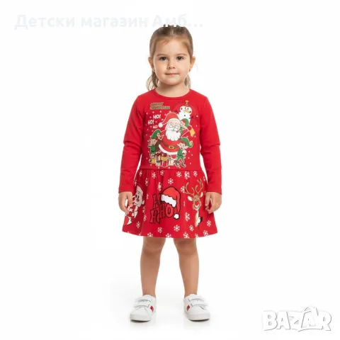 Детска коледна рокля, снимка 2 - Детски рокли и поли - 56194936